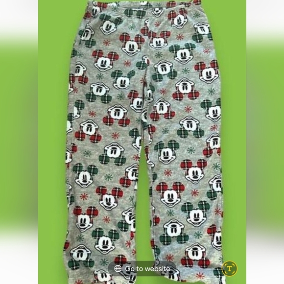 Disney Women's Mickey and Minnie PJ Set - Picture 1 of 6